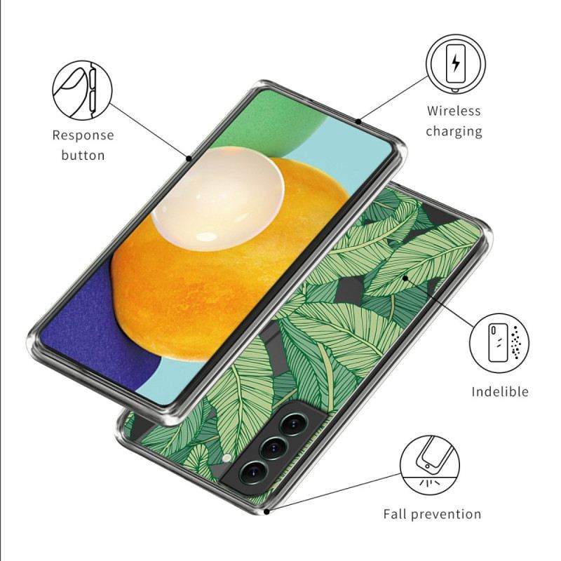 Tok Samsung Galaxy S24 5g Zöld Levelek