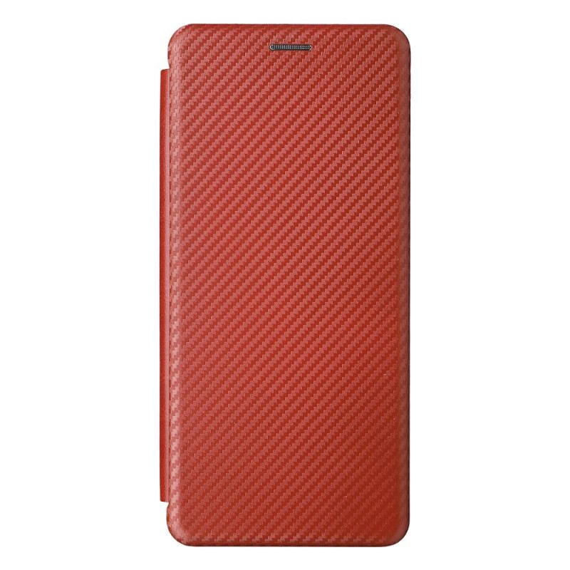 Fliptok Moto G51 5G Bőrtok Színes Karbon Szilikon