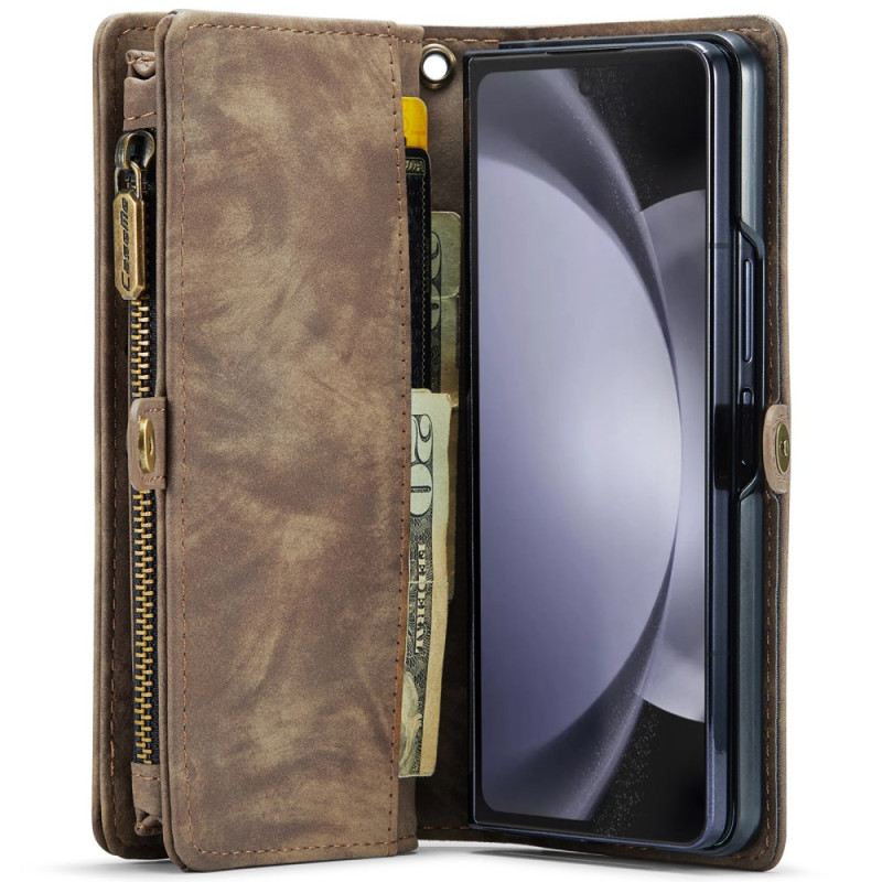 Fliptok Samsung Galaxy Z Fold 6 Caseme Velúr Hatású Pénztárca