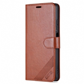 Fliptok / Bőrtok Xiaomi Redmi Note 12 Pro Bőr Hatás
