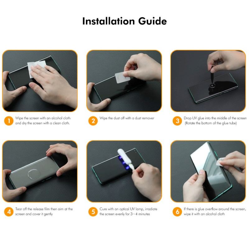 Edzett Üveg Képernyővédő Vivo X100 Pro Készülékhez