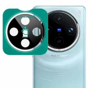 Edzett Üveg Lencsevédő Vivo X100 Pro Önpozicionáló Kerethez (fekete Változat)