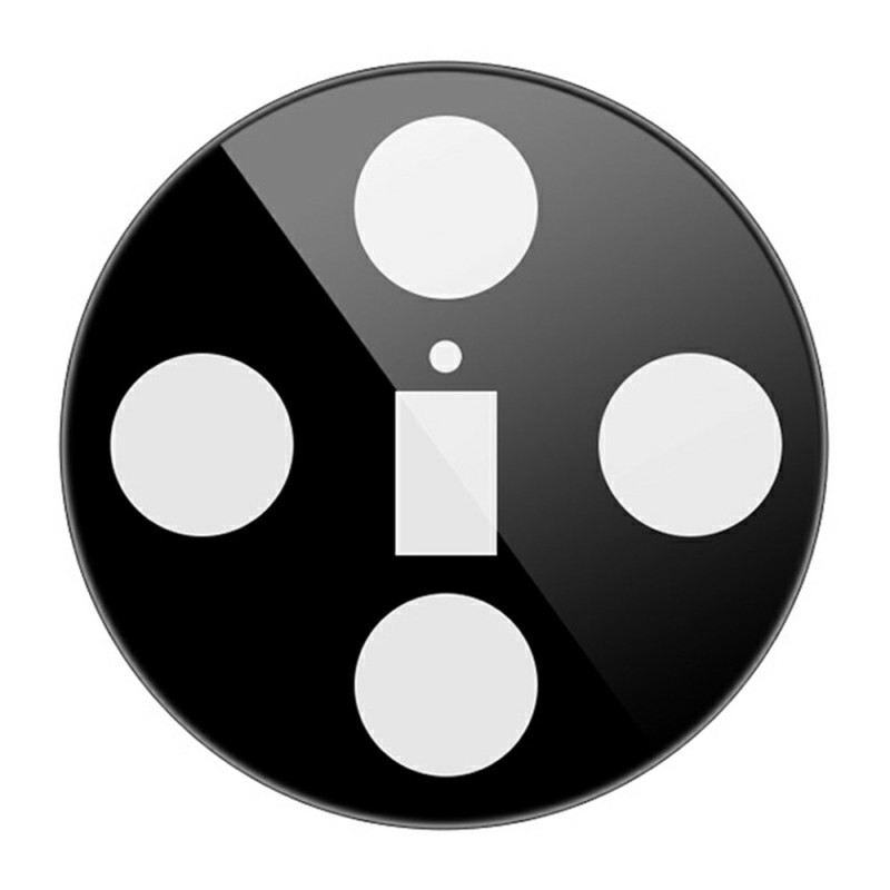 Edzett Üveg Lencsevédő Vivo X100 Pro Önpozicionáló Kerethez (fekete Változat)