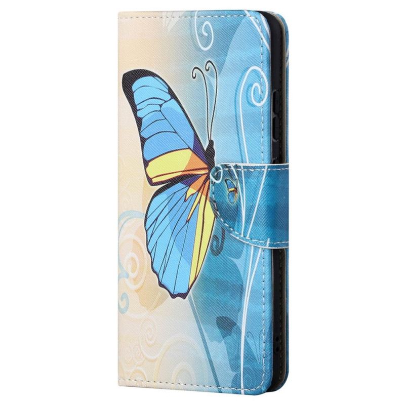 Fliptok / Bőrtok Samsung Galaxy S23 5G Magasztos Pillangók