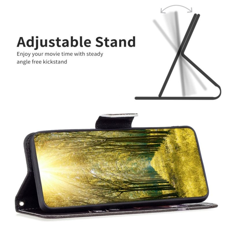 Fliptok / Bőrtok Samsung Galaxy S23 5G Veszélyes Medve