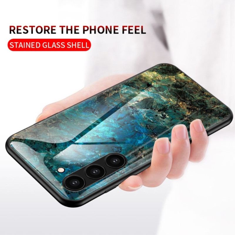 Telefontok Samsung Galaxy S23 5G Edzett Üveg Márvány