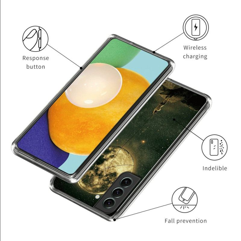Tok Samsung Galaxy S23 5G Rugalmas Az Ember A Holdban