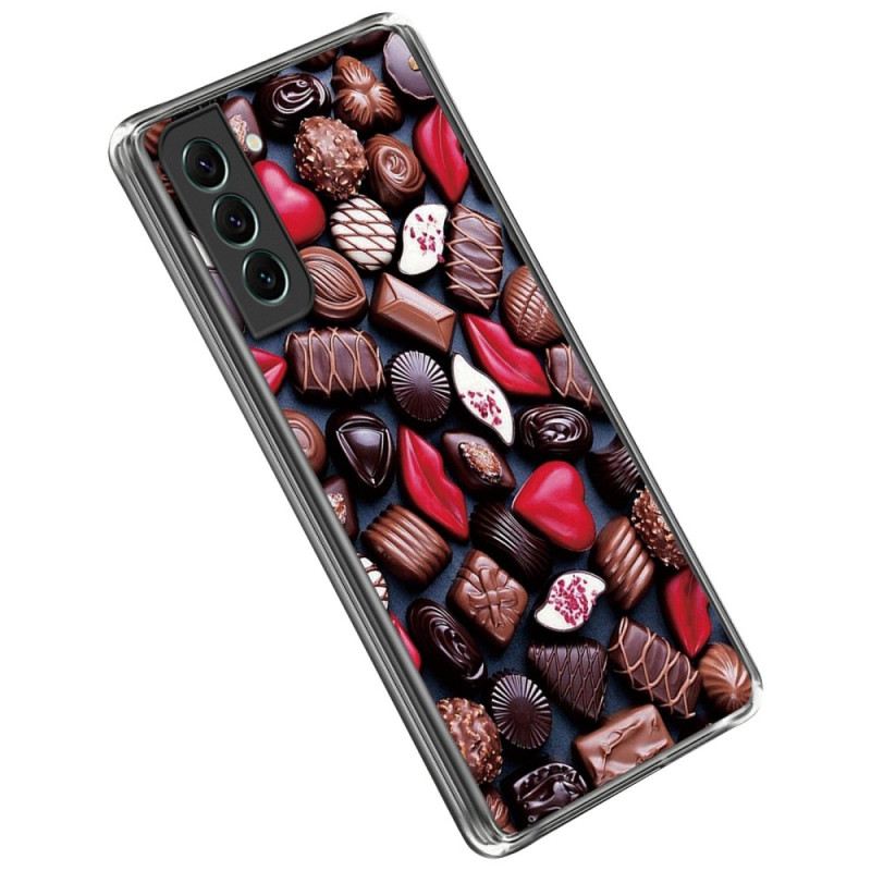 Tok Samsung Galaxy S23 5G Rugalmas Csokoládé