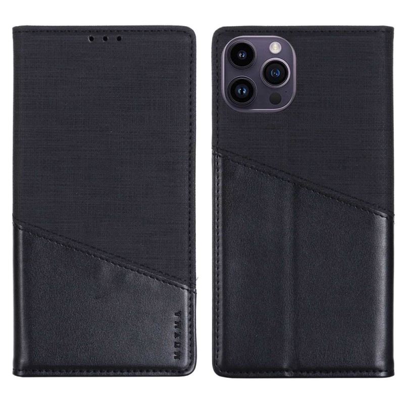Fliptok iPhone 14 Pro Max Bőrtok Rfid