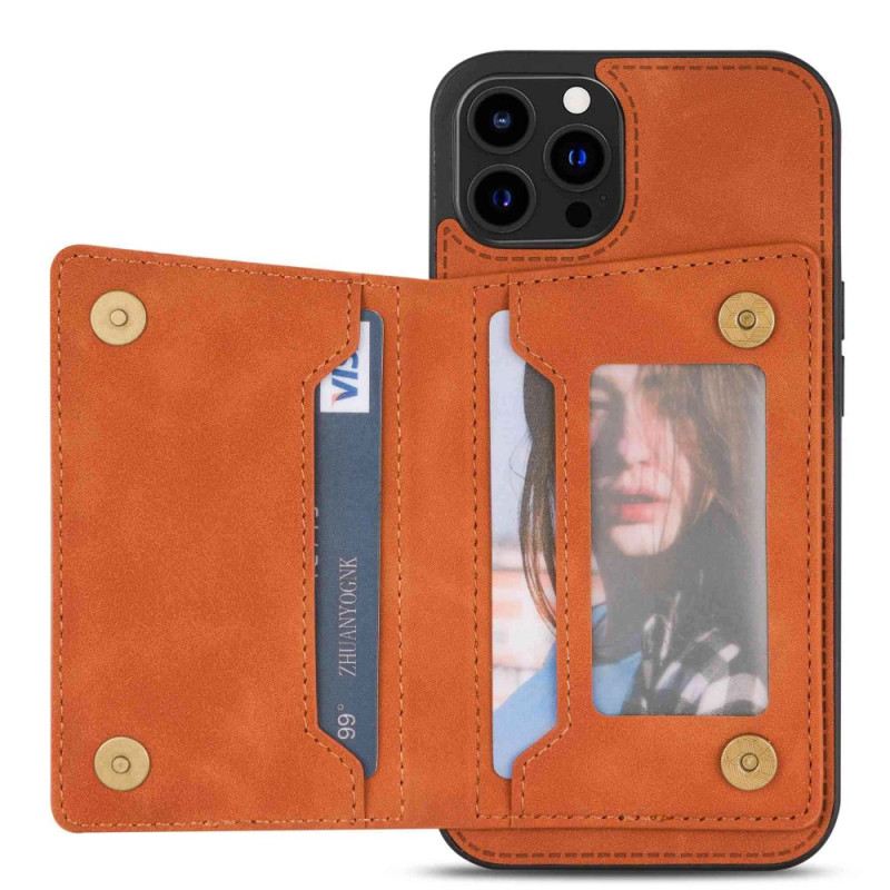Tok iPhone 14 Pro Max Tárcatok Kihangosított Támogatási Pénztárca