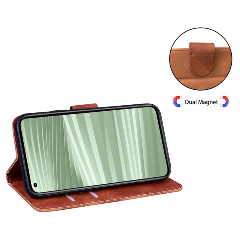 Bőrtok Realme C55 Tigrisminta