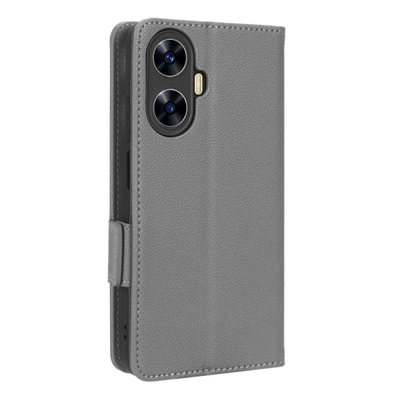 Bőrtok Realme C55 Vékony Pántos Pénztárca