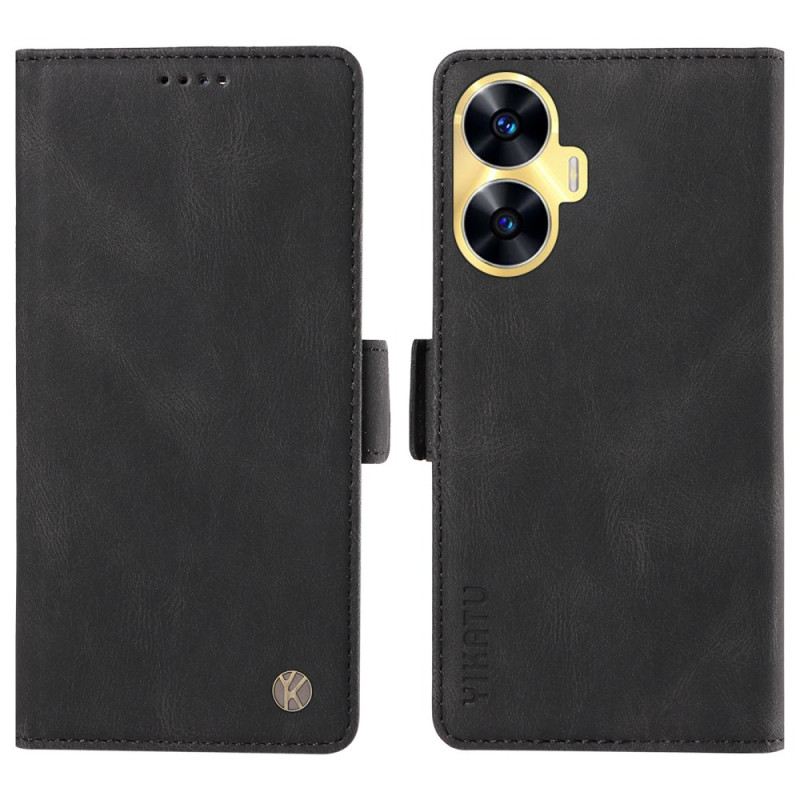 Bőrtok Realme C55 Yikatu