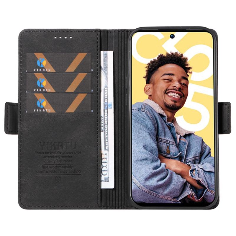 Bőrtok Realme C55 Yikatu