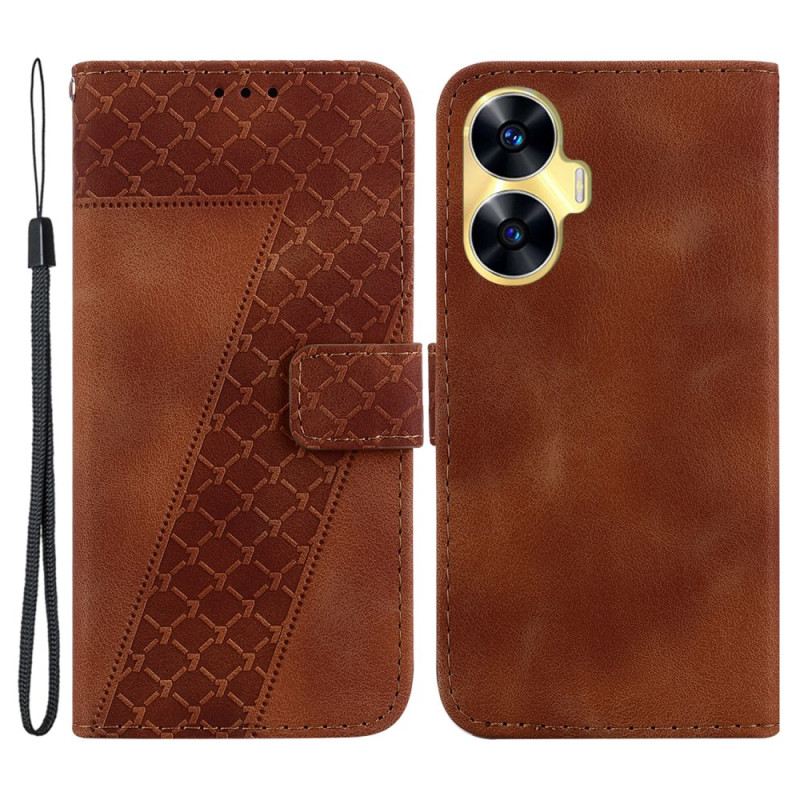 Fliptok Realme C55 7-es Minta Pánttal