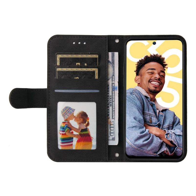 Fliptok Realme C55 Velúr Hatású Díszszegecs