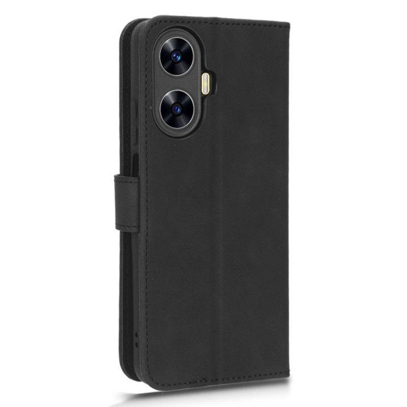 Fliptok Realme C55 Velúr Stílusú Pánttal