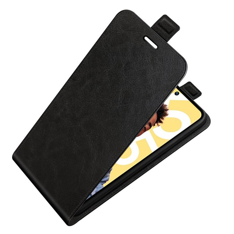 Kinyitható Bőrtok Realme C55 Függőleges Fedél