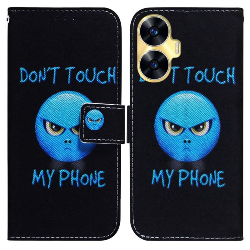 Kinyitható Tokok Realme C55 Emoji Telefon