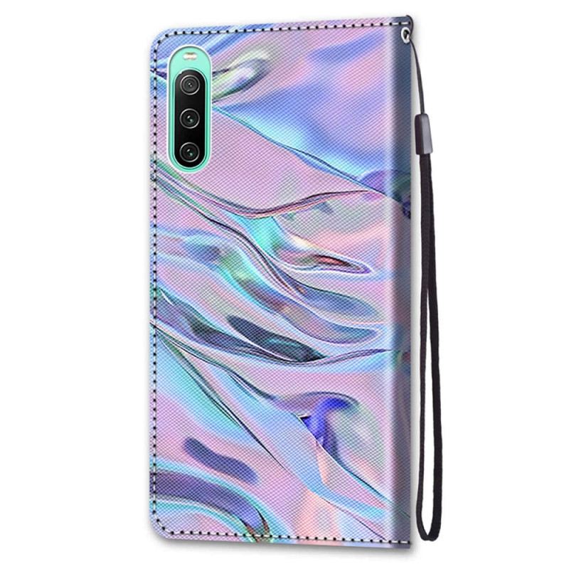 Fliptok / Bőrtok Sony Xperia 10 IV Mint A Festék
