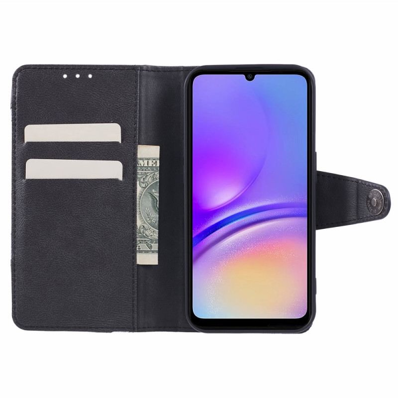 Bőrtok Samsung Galaxy M55 5g Bi-textúra