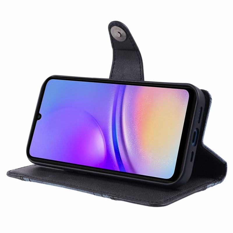 Bőrtok Samsung Galaxy M55 5g Bi-textúra