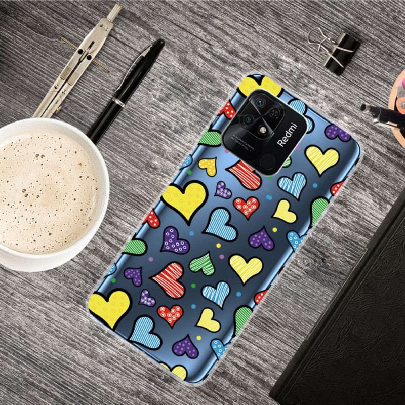Tok Xiaomi Redmi 10C Zökkenőmentes Szívek