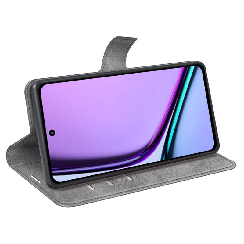 Bőrtok Realme C67 Bőr Stílusú