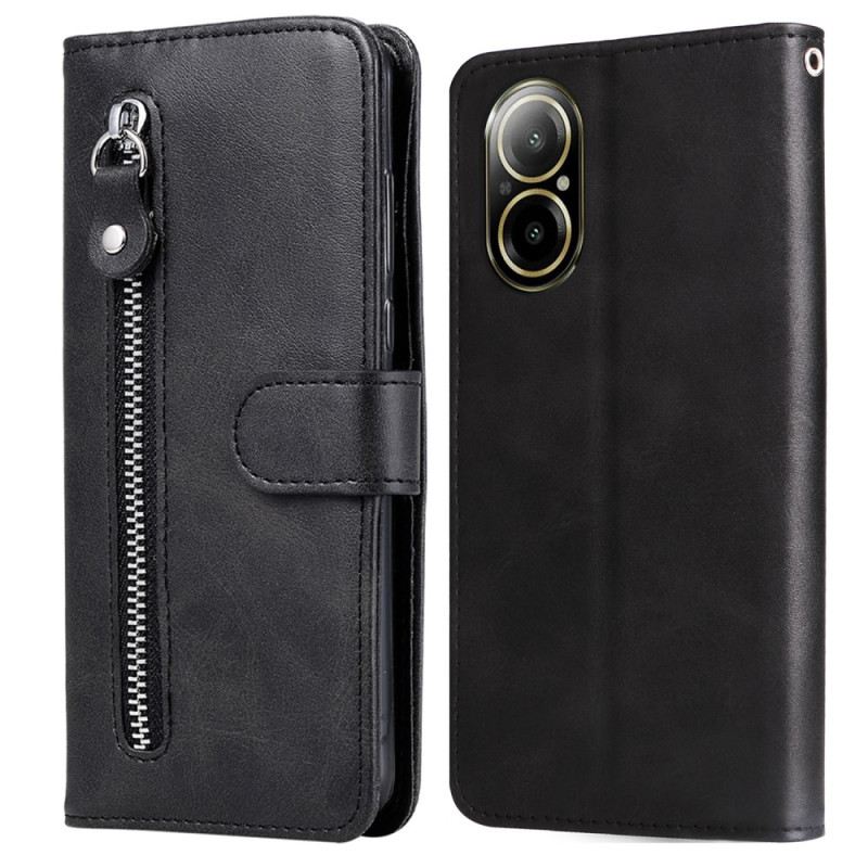 Bőrtok Realme C67 Elülső Aprópénz Pénztárca