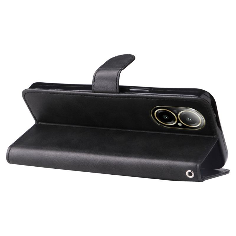 Bőrtok Realme C67 Elülső Aprópénz Pénztárca