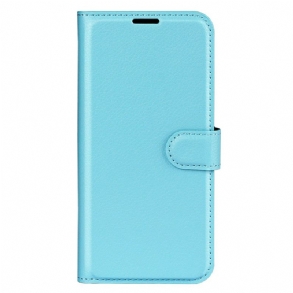 Bőrtok Realme C67 Licsi Műbőr