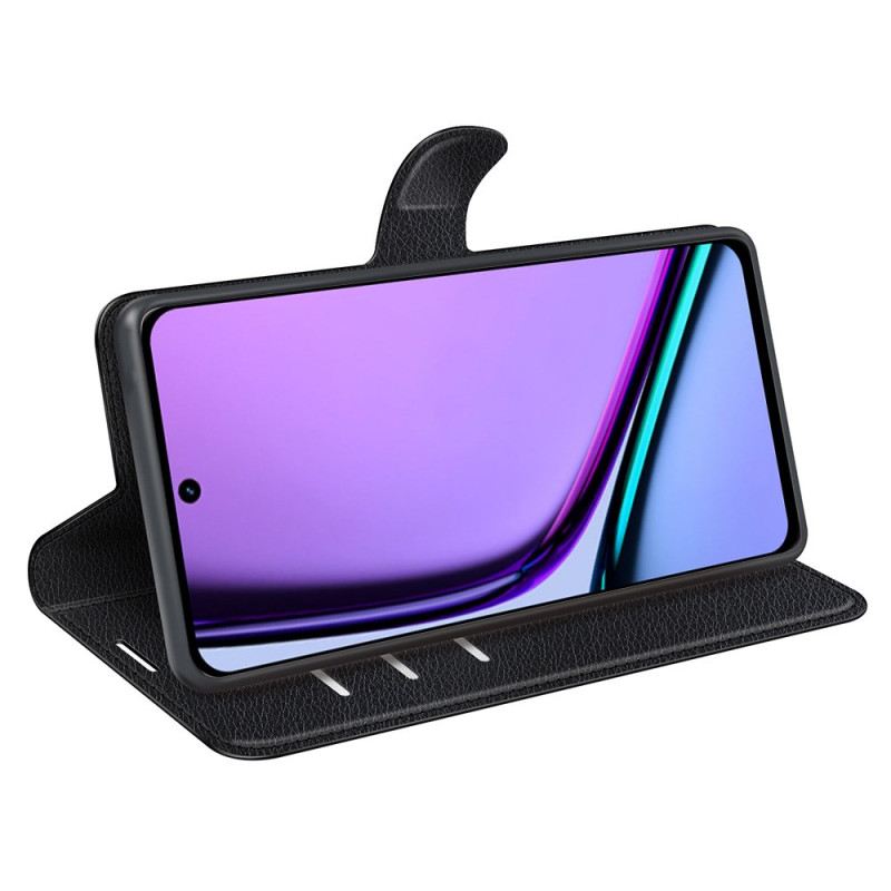 Bőrtok Realme C67 Licsi Műbőr