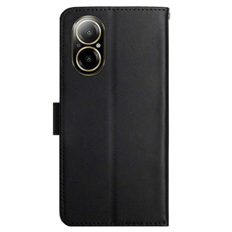 Fliptok Realme C67 Nappa Bőr