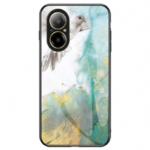 Tok Realme C67 Edzett Üveg Márványmintával