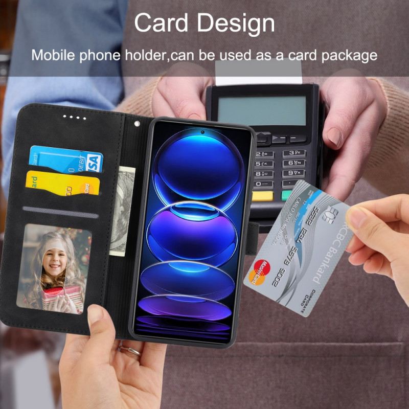 Bőrtok Realme C53 Dierfeng