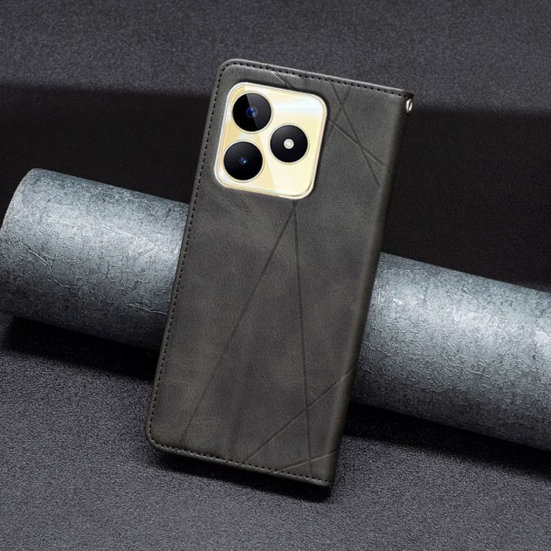 Fliptok Realme C53 Geometrikus Minta