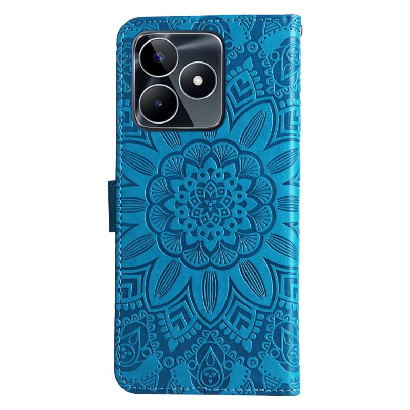 Fliptok Realme C53 Mandala Pánttal
