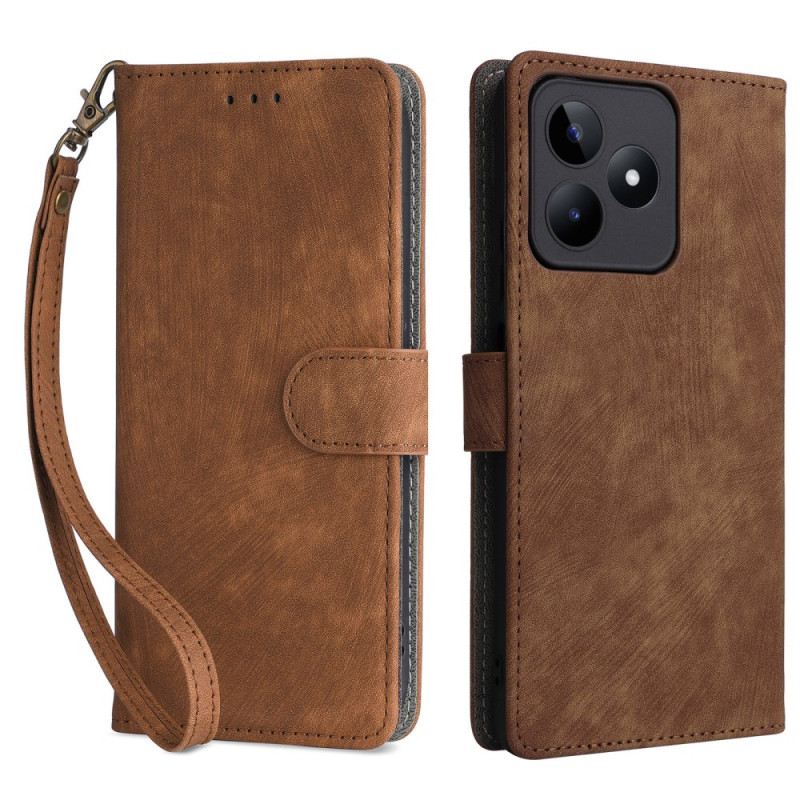 Fliptok Realme C53 Rfid Védelem Nyakpánttal