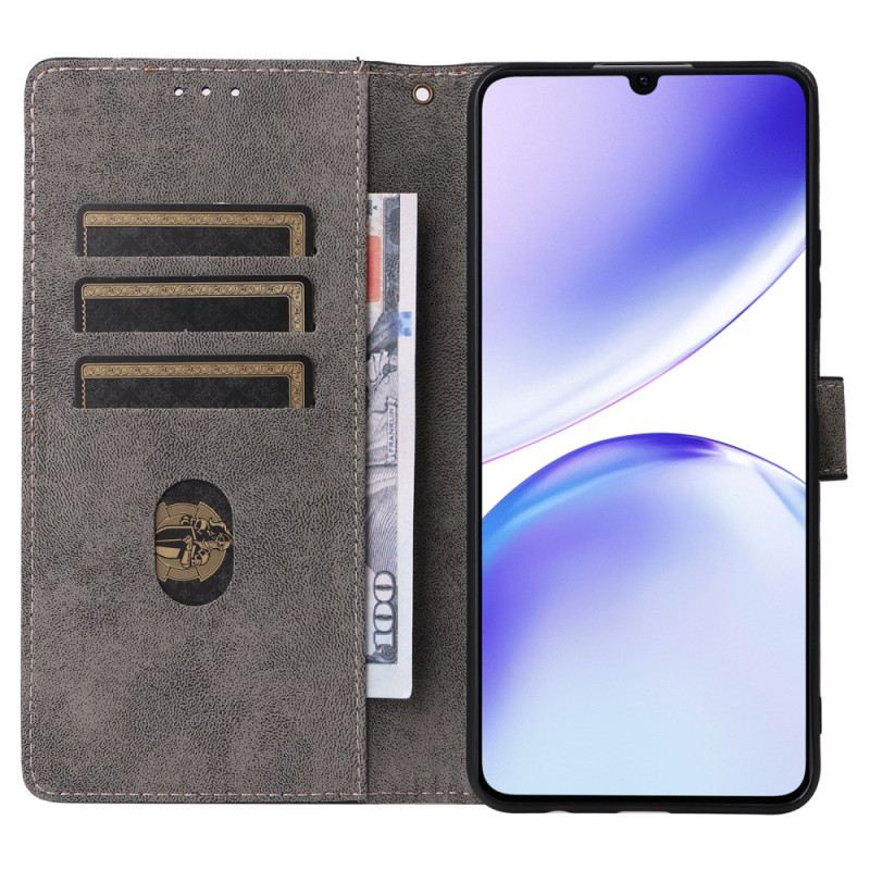 Fliptok Realme C53 Rfid Védelem Nyakpánttal