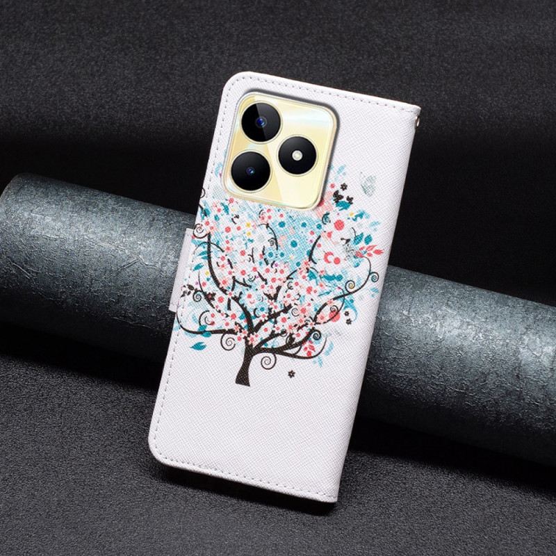 Fliptok Realme C53 Virágzó Fa