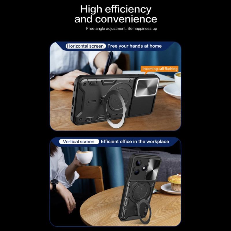 Mobiltelefon Tokok Realme C53 Forgatható Foglalat És Kameravédelem