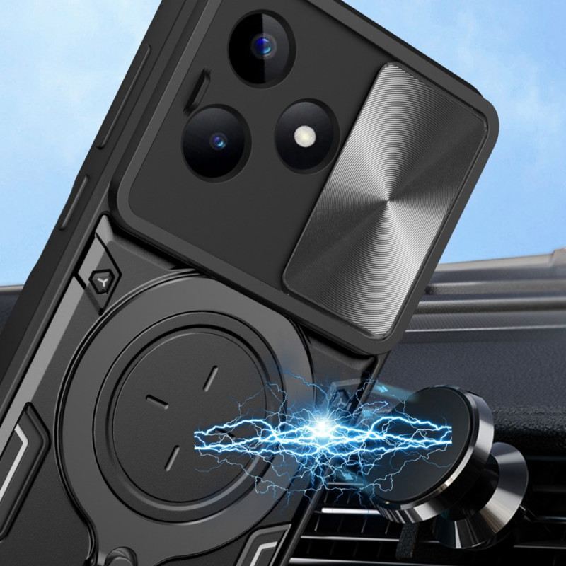 Mobiltelefon Tokok Realme C53 Forgatható Foglalat És Kameravédelem