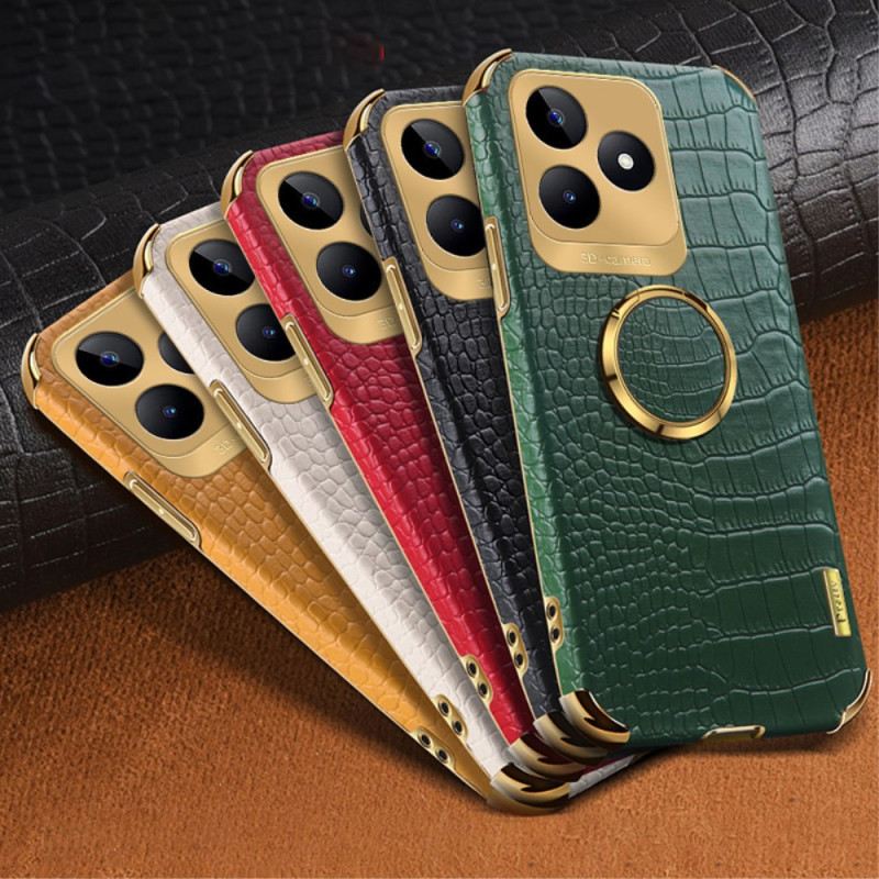 Tok Realme C53 Krokodil Textúrájú Gyűrűtartó