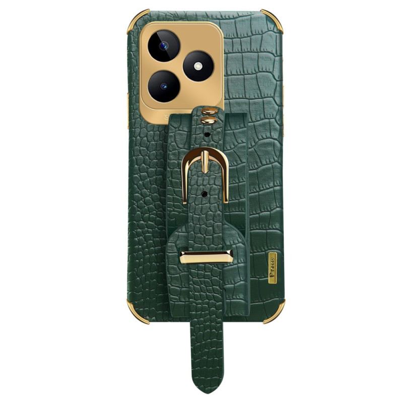 Tok Realme C53 Krokodilmintás Karkötőtartó