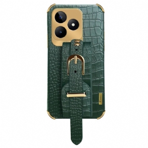 Tok Realme C53 Krokodilmintás Karkötőtartó