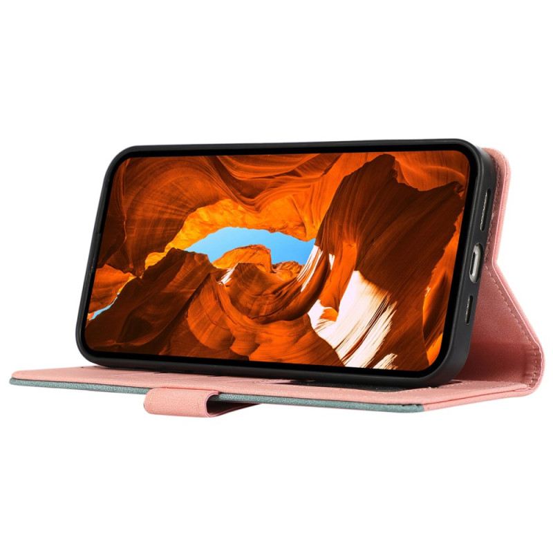 Bőrtok Oneplus 13r Kétszínű Abeel