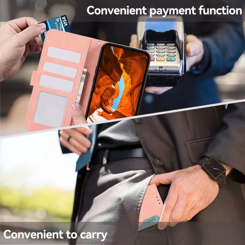 Bőrtok Oneplus 13r Kétszínű Abeel