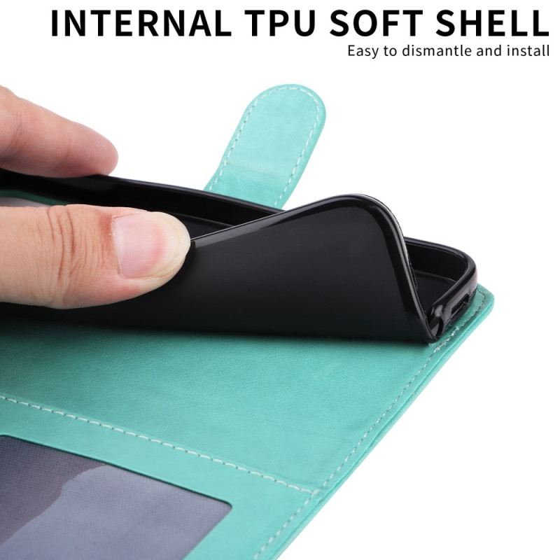 Bőrtok Oneplus 13r Napraforgó