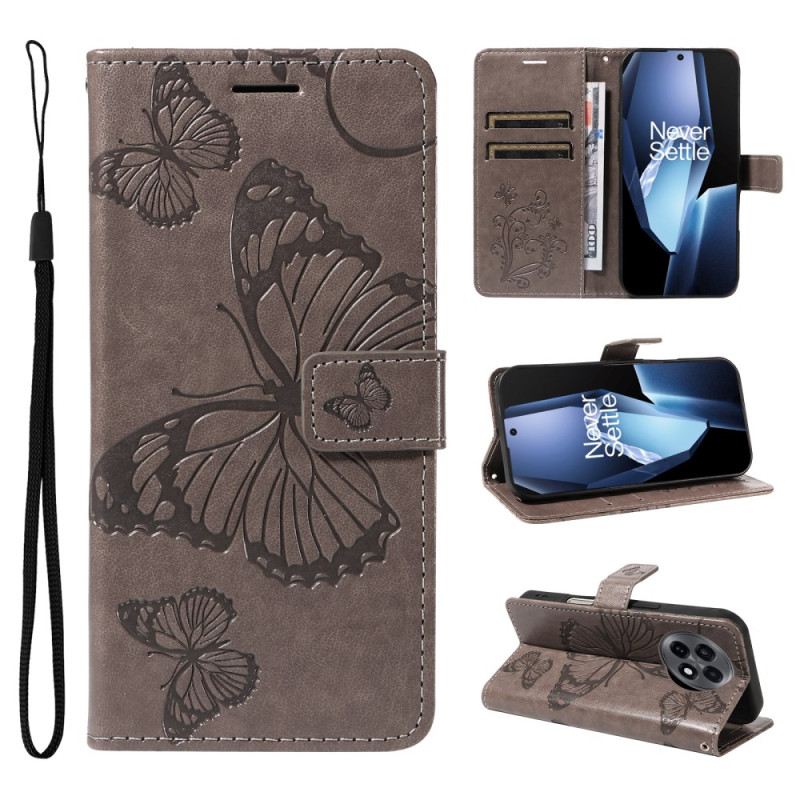 Bőrtok Oneplus 13r Óriáspillangók