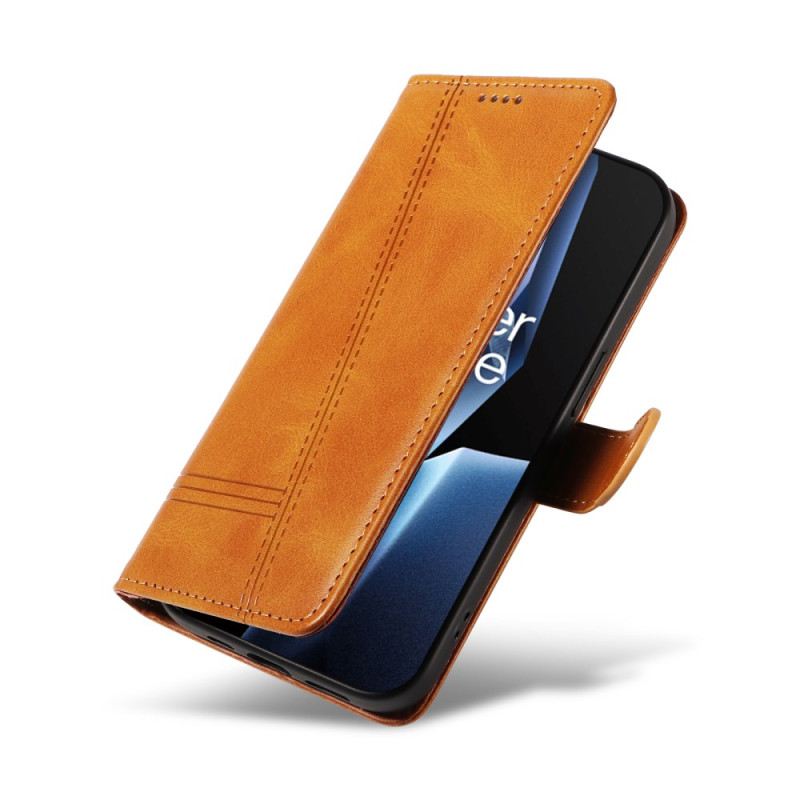 Bőrtok Oneplus 13r Vonalak